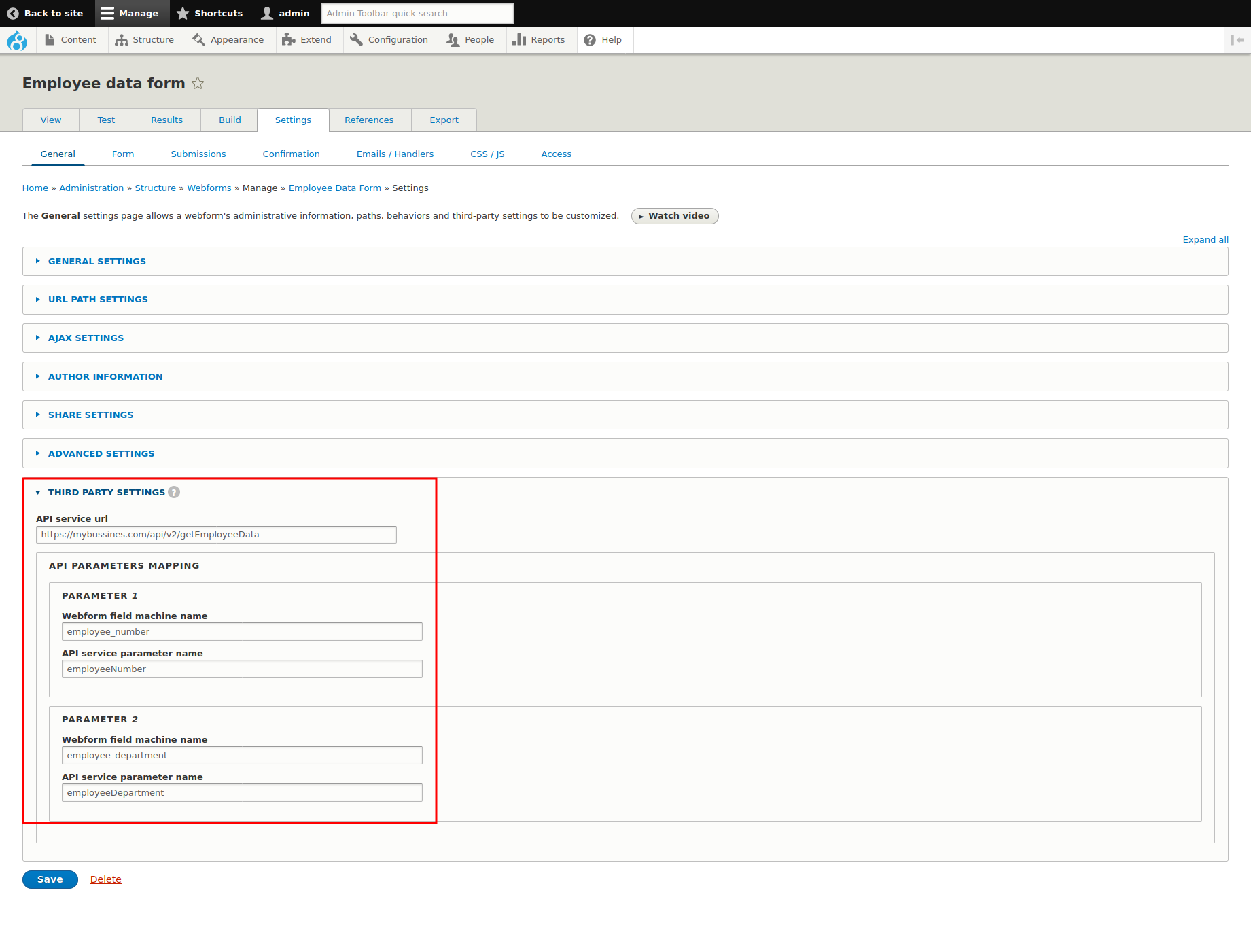 Webforms and integration with third party services - Image 3