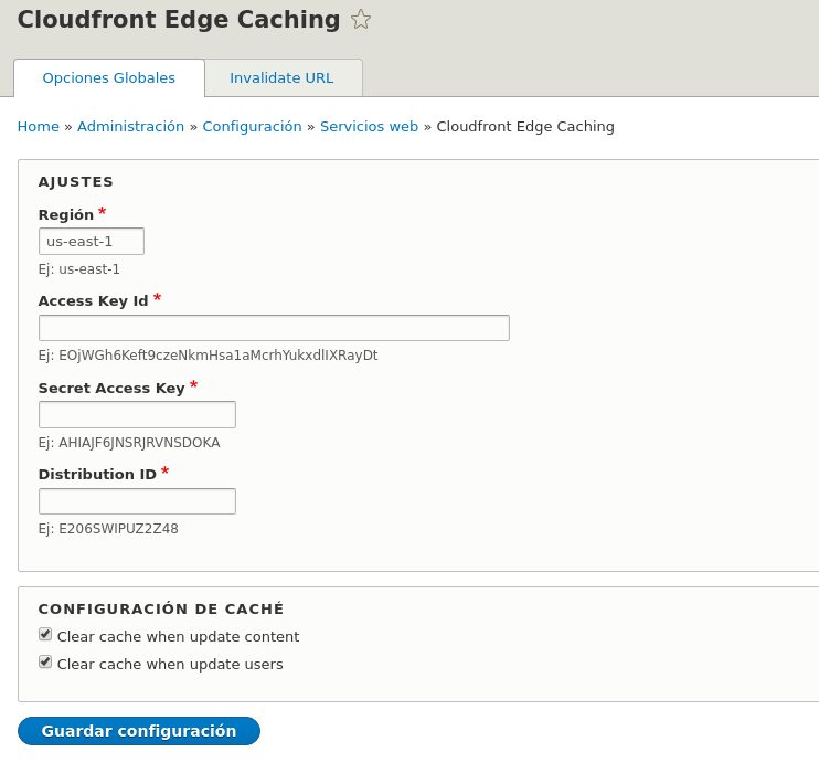 Cloudfront Edge Caching