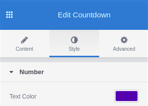 Elementor - Nuevo widget - Interfaz formulario tab style