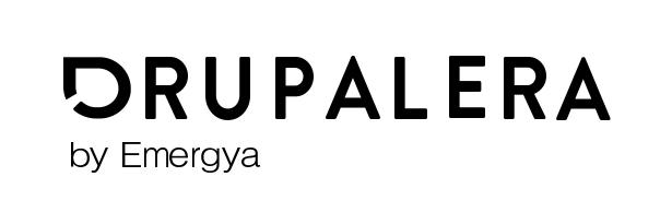Drupalera by Emergya logo blue background